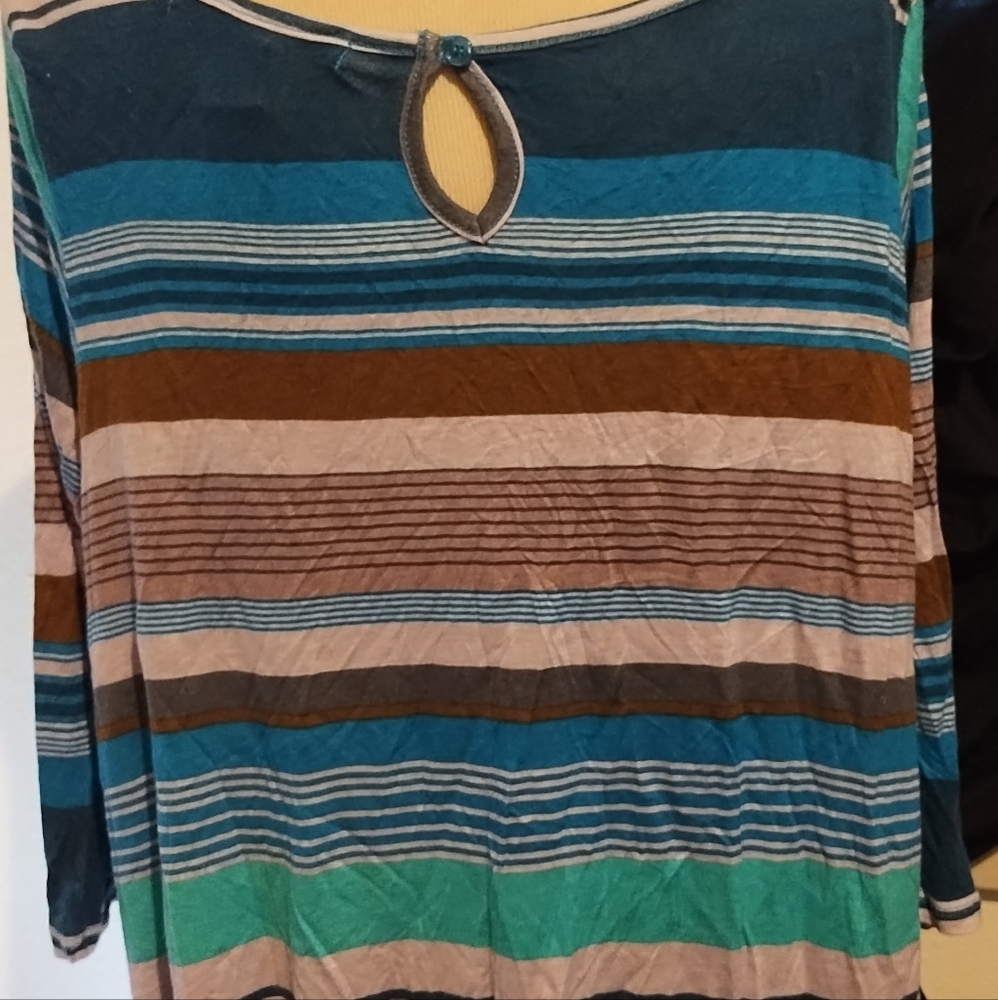 American Rage striped top - Picture 2 of 3
